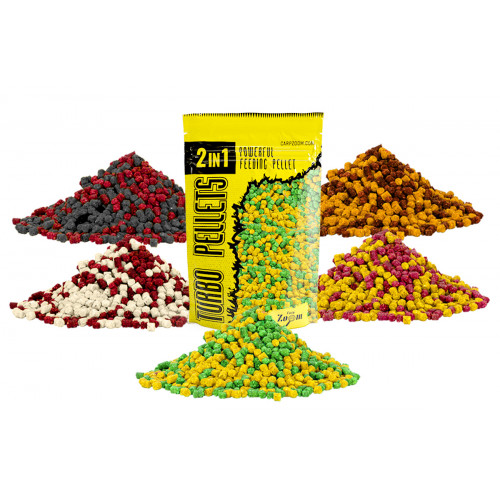 2 IN 1 TURBO PELLETS - 3mm 500 gr